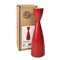 Ljusstake röd  190 mm, fp