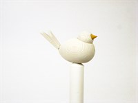 Fågel  till hållare antikvit