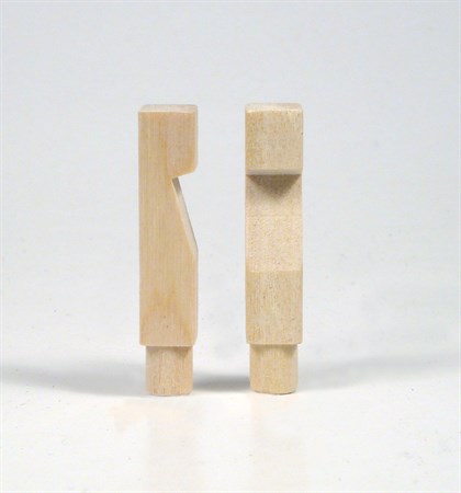 Hängareknopp 11 x 11 x 57 mm