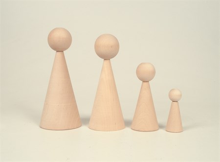 Dockstomme kon 105 mm höjd