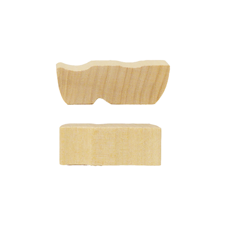 Träsko 44x16 mm utan hål