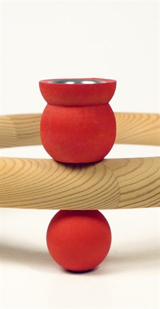 Bordskrans stor röd bets