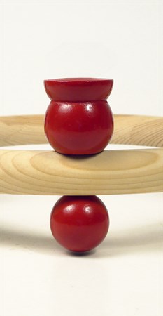 Bordskrans  230 mm röd lack