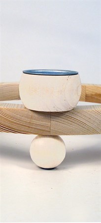 Bordskrans för värmeljus antik