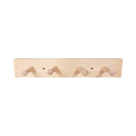 Knoppbräda natur 4 knoppar
