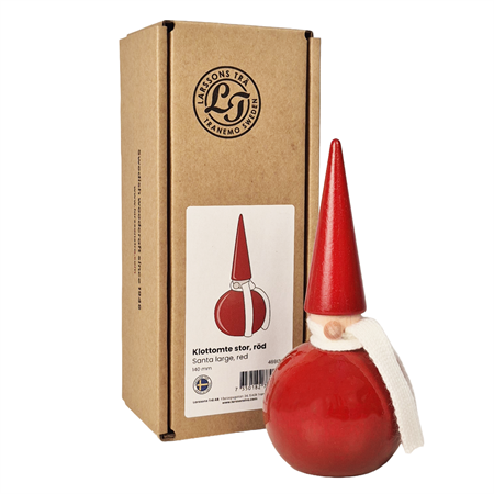 Klot-tomte stor röd, fp